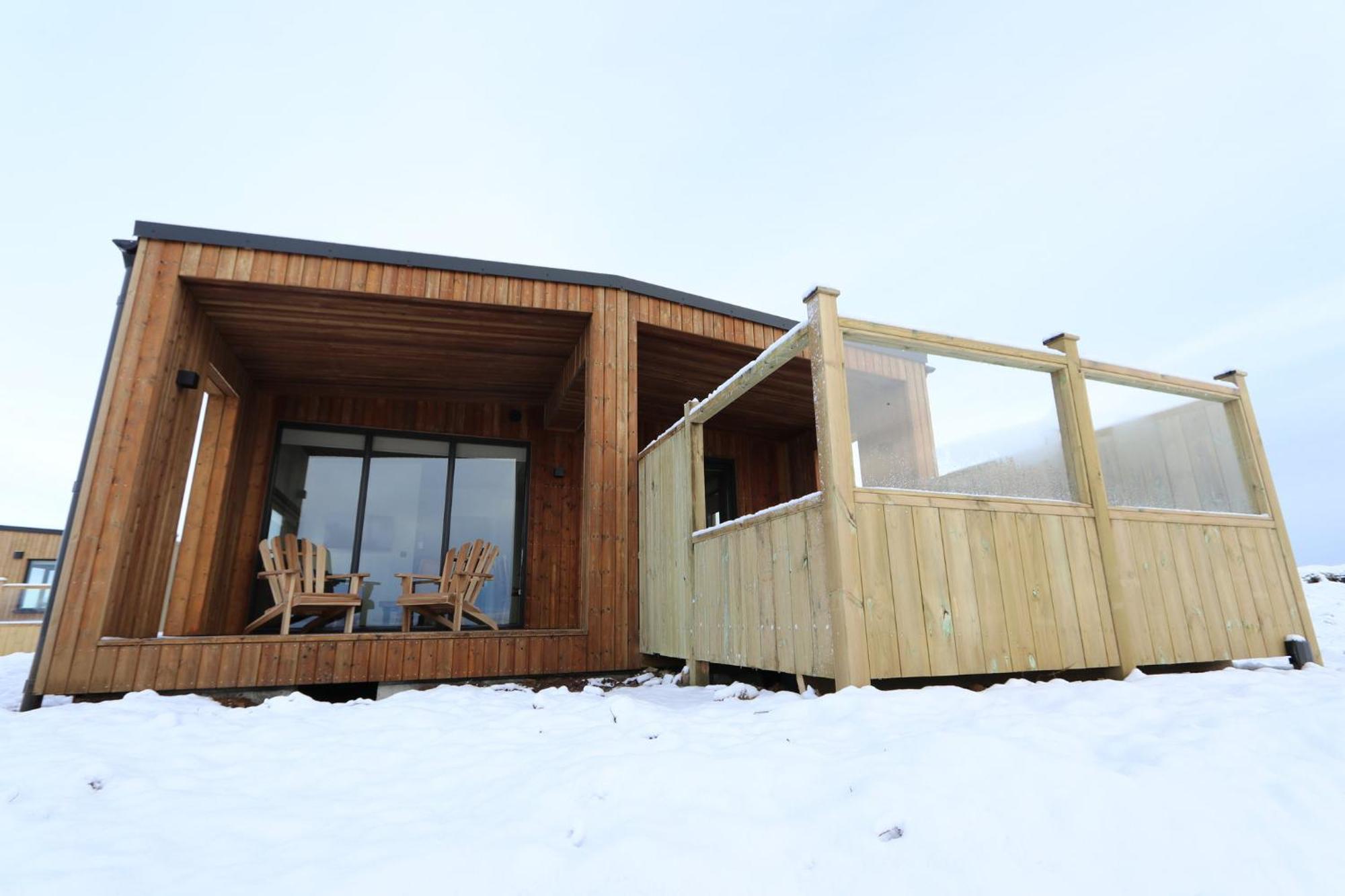 Blue View Cabins Рейкхольт Экстерьер фото