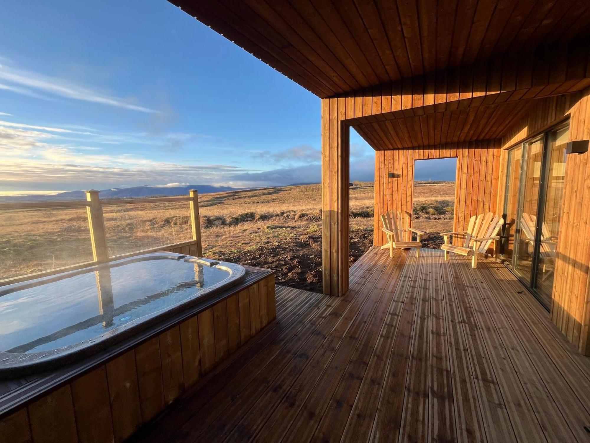 Blue View Cabins Рейкхольт Экстерьер фото