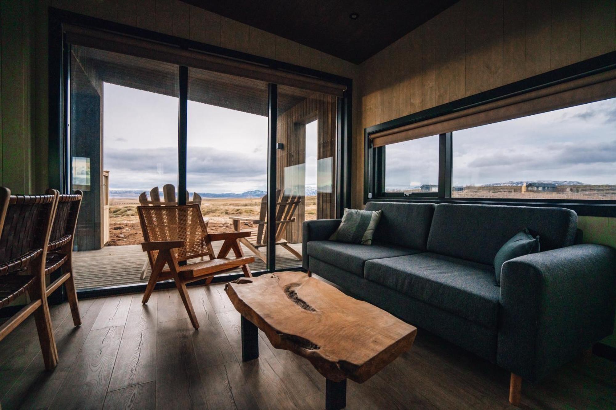 Blue View Cabins Рейкхольт Экстерьер фото